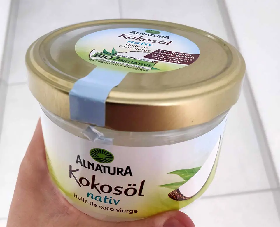 The actual coconut oil I put in my coffee every morning