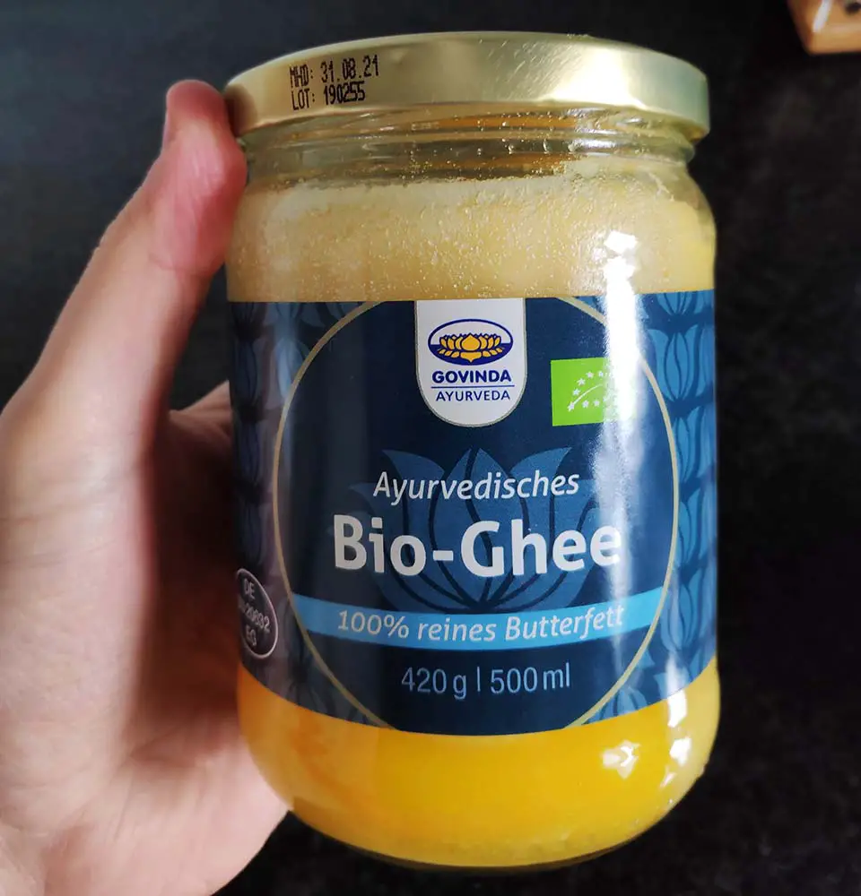 The brand of organic Ghee I use daily