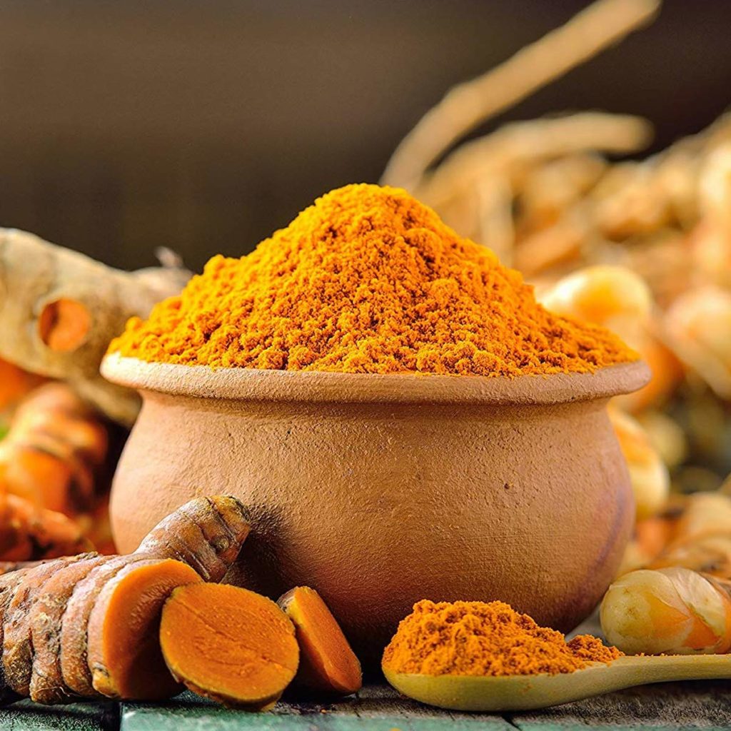 Turmeric powder also called curcumin, you can find on Amazon