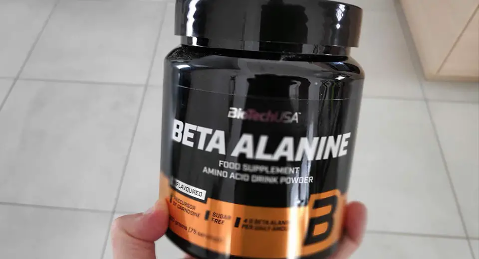 Beta-Alanine from BioTech USA I use in my pre-workouts